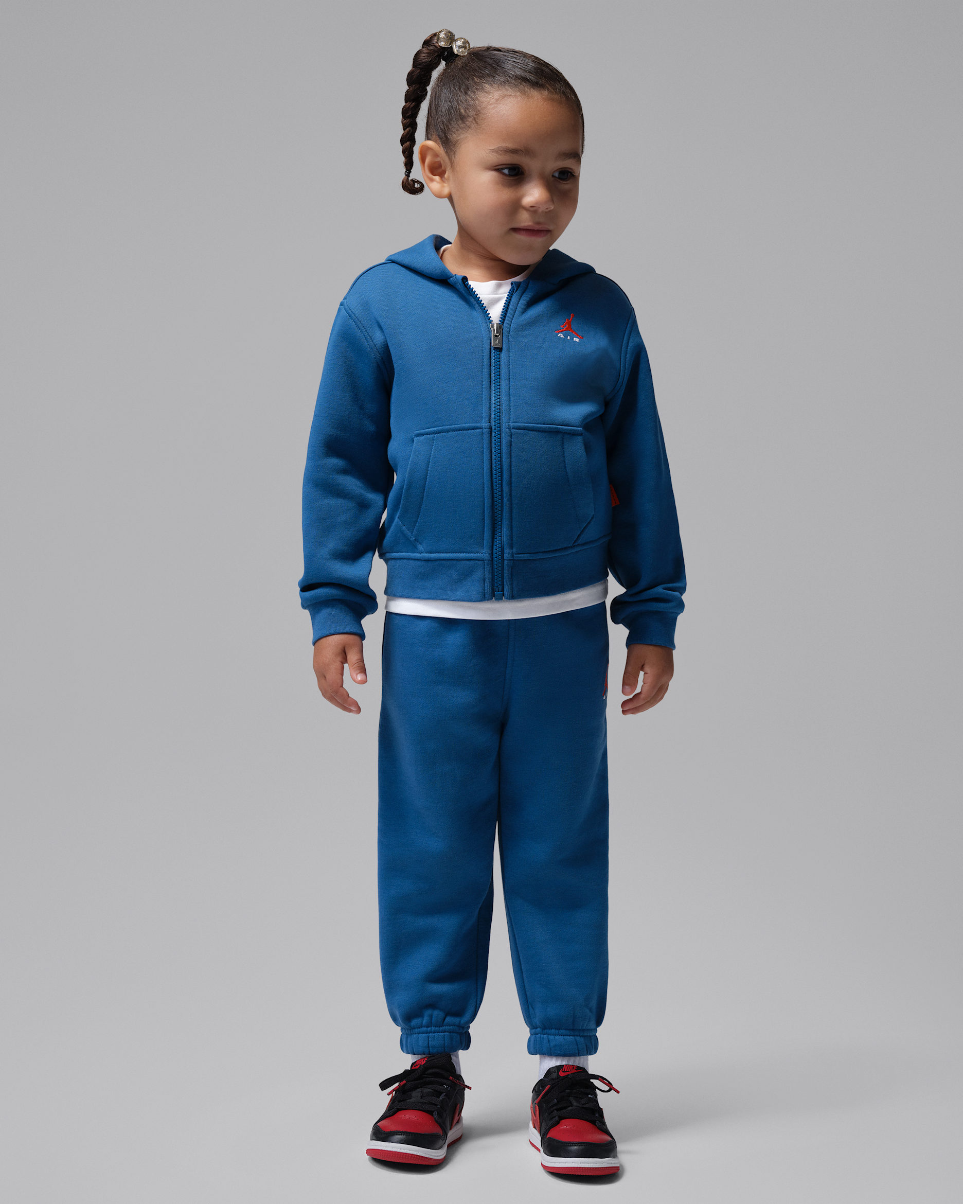 Jordan Brooklyn Fleece Toddler 2-Piece Full-Zip Hoodie Set. Nike.com